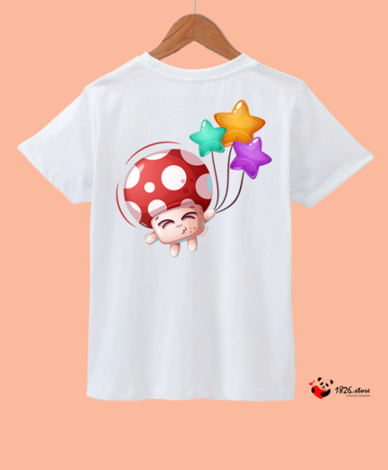 Mushroom printed Customized T-Shirt for Boy/Girl